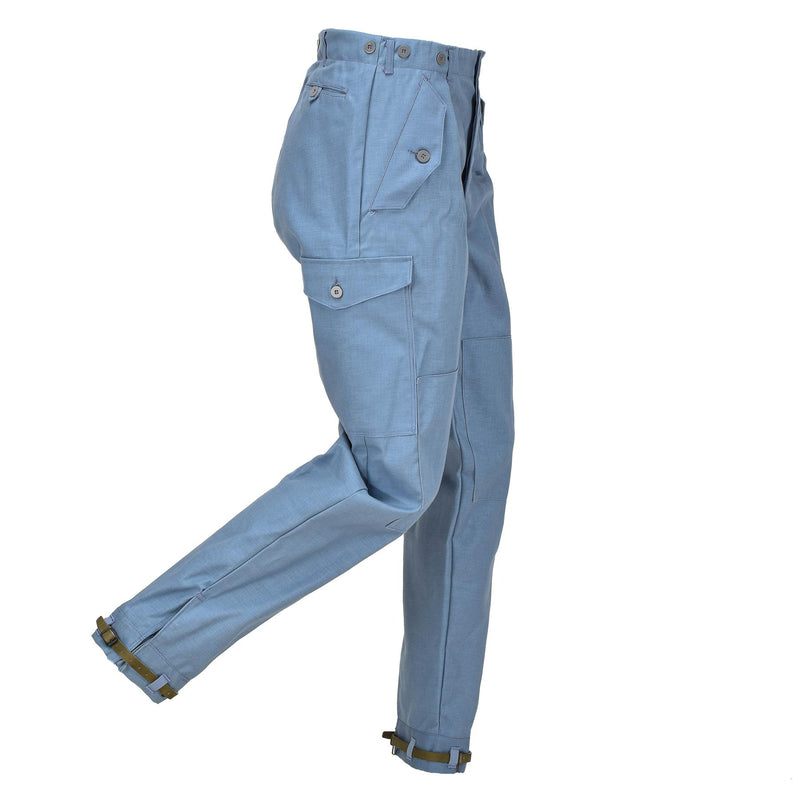 Pantalon de travail militaire suédois authentique Pantalon de travail renforcé cargo M59 NEUF