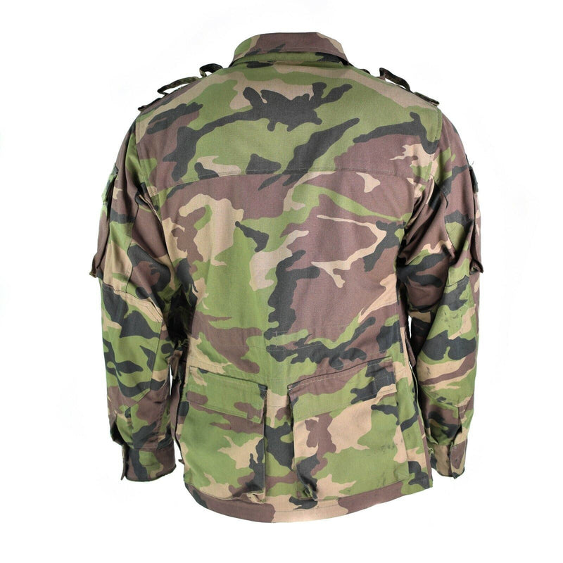 Veste de combat militaire slovaque vintage originale M97 BDU de l'armée slovaque
