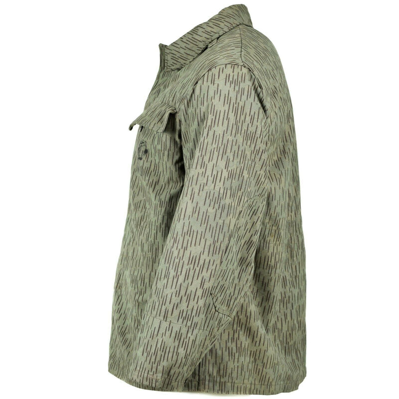 Veste de combat militaire originale de l'armée tchèque M60 Parka camouflage goutte de pluie 