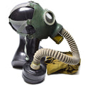 Masque à gaz GP-4 soviétique original des années 1960, kit de surplus militaire vintage en caoutchouc gris