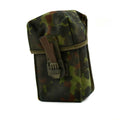 Pochette utilitaire originale de l'armée allemande Bundeswehr Flecktarn, sac de ceinture camouflage