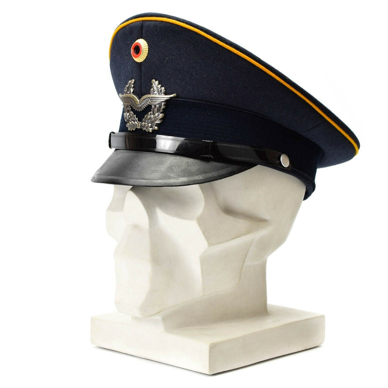 Casquette visière authentique de l'armée allemande. Casquette militaire à visière des forces aériennes luftware NEUF