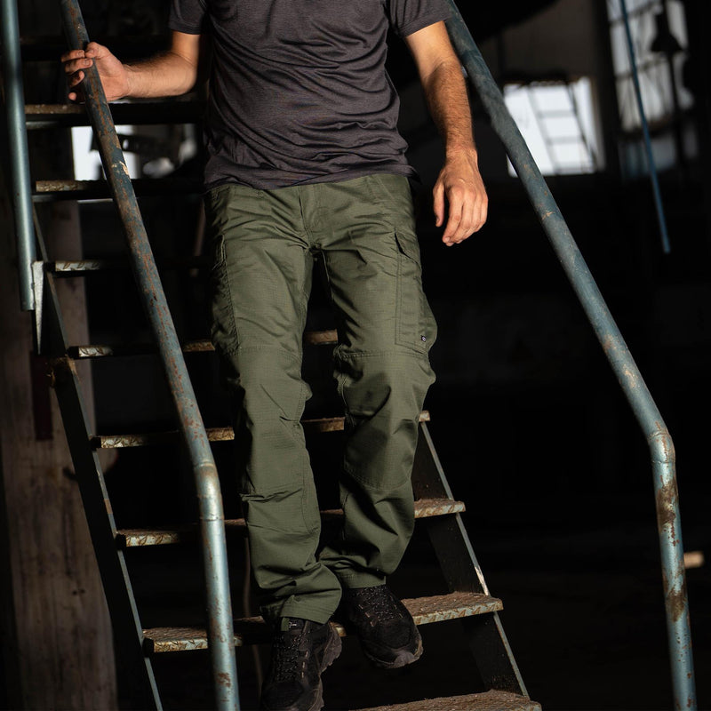 Pantalon de combat PENTAGON BDU 2.0 cargo renforcé aux genoux braguette zippée ripstop Noir