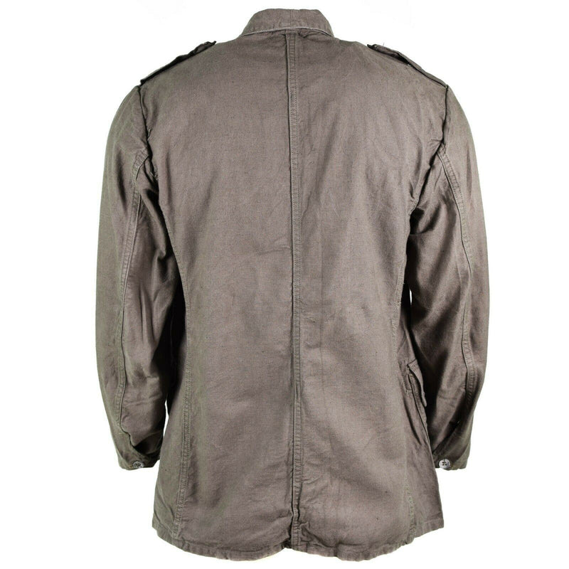 Chemise de combat tactique originale de l'armée suédoise grise, excédent militaire suédois