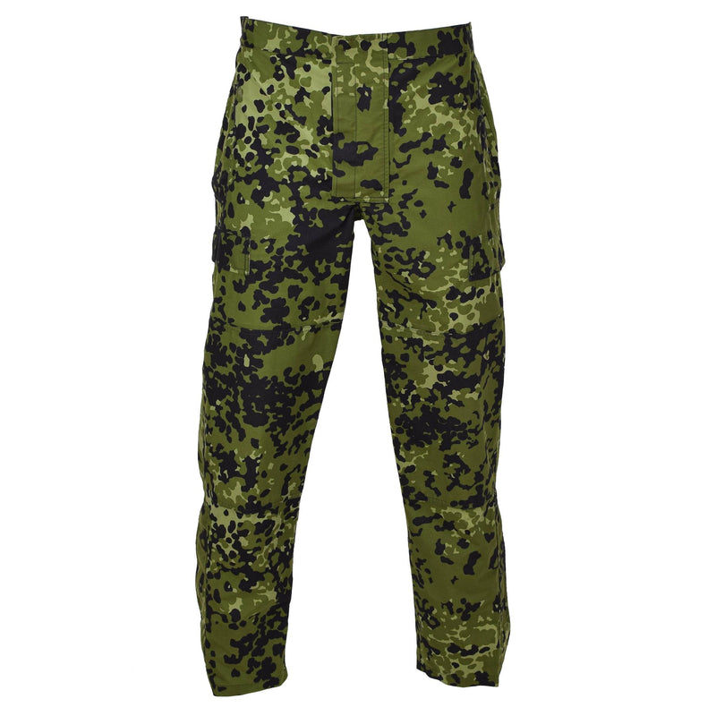 Pantalon de pluie de l'armée danoise d'origine camouflage M84 pantalon de combat tactique imperméable NEUF