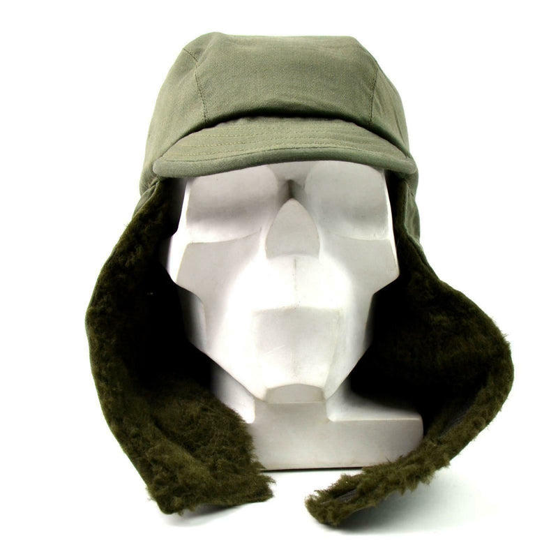 Chapeau d'hiver original de l'armée française pour temps froid