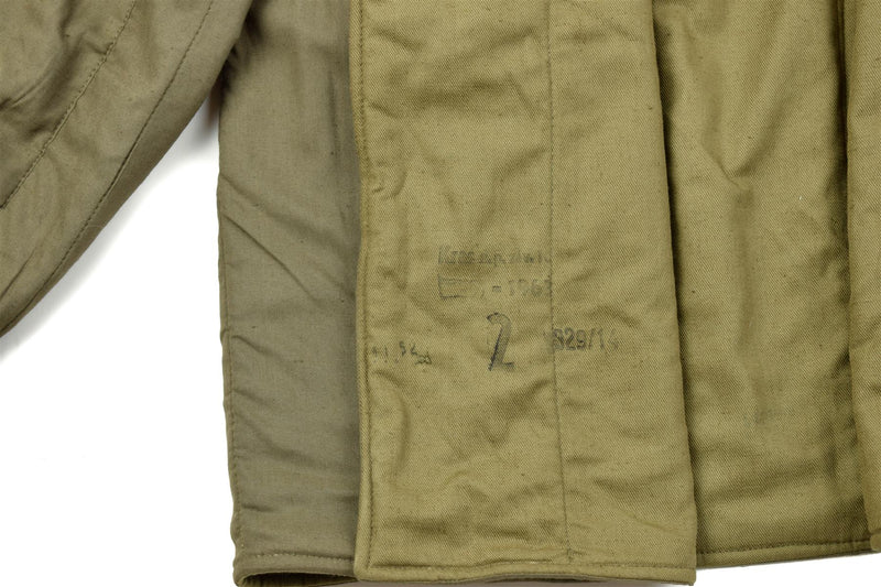 Veste matelassée authentique de l'armée tchèque M60, doublure thermique, surplus militaire, NEUF