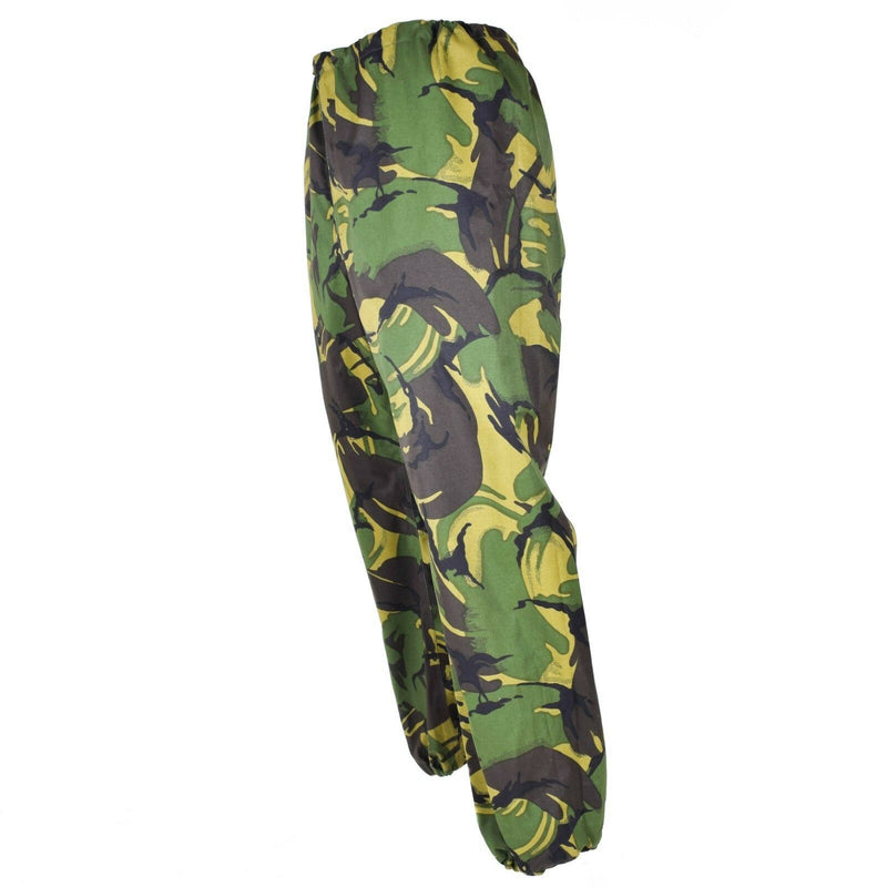 Pantalon de pluie camouflage DPM de combat militaire de l'armée britannique authentique imperméable Goretex