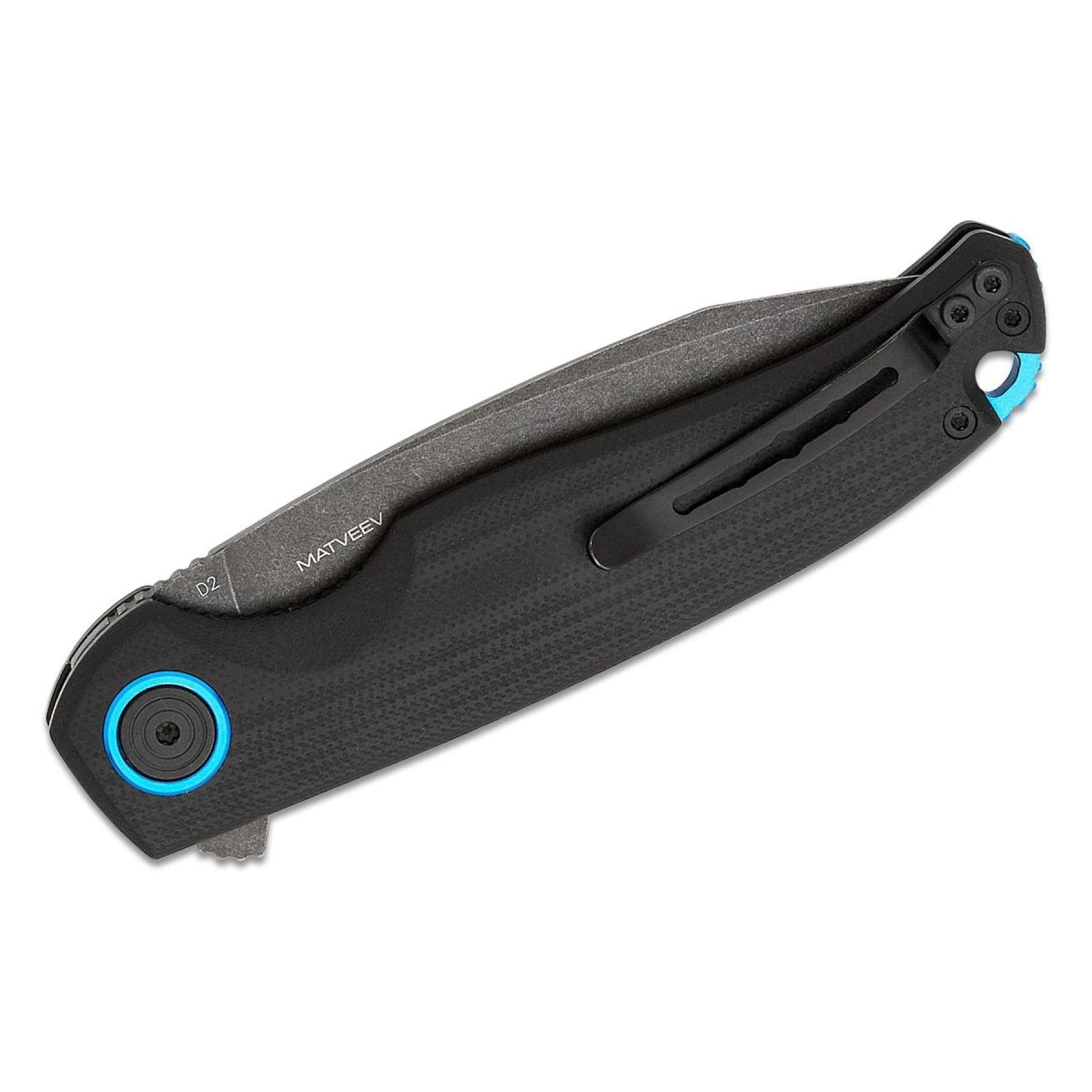 Fox Knives ARGUS BF-760 Couteau de poche pliant Drop Point Acier inoxydable D2