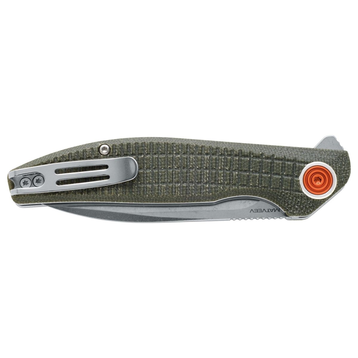 Fox Knives ARTIA BF-765 OD couteau de poche pliant Drop Point acier inoxydable D2