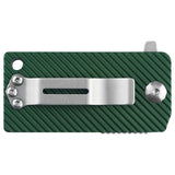 Fox Knives B-KEY BF-719 OD couteau pliant de type Tanto en acier inoxydable AISI 40A