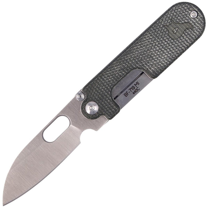 Couteau de poche pliant Fox Knives Brand BEAN GEN2 en acier inoxydable 440C enduit satiné - GoMilitar