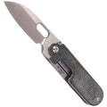Couteau de poche pliant Fox Knives Brand BEAN GEN2 en acier inoxydable 440C enduit satiné