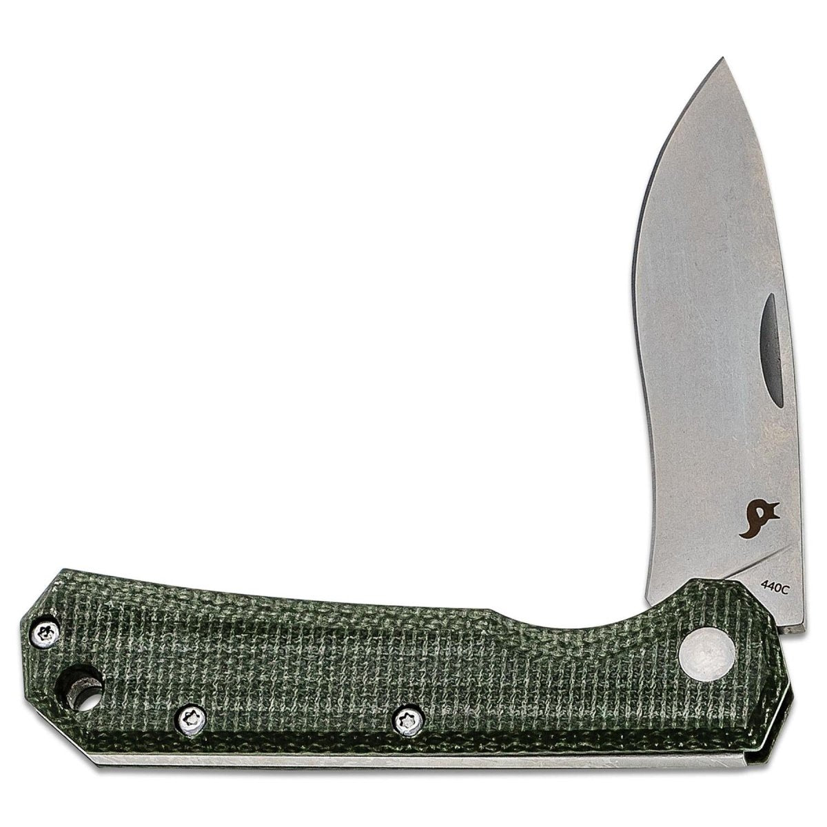 Couteau pliant Fox Knives Marque CIOL manteau satiné acier inoxydable 440C manche Micarta