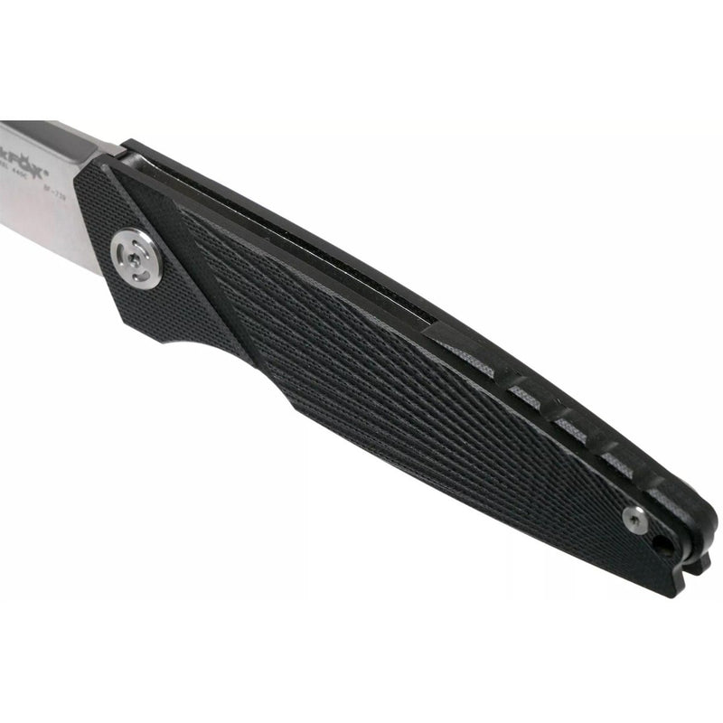 Fox Knives Brand folding pocket knife METROPOLIS stainless steel 440C satin coated - GoMilitar