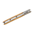 Couteau pliant Fox Knives Brand Italy Elite acier inoxydable N690CO bois d'olivier