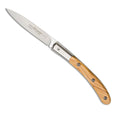 Couteau pliant Fox Knives Brand Italy Elite acier inoxydable N690CO bois d'olivier