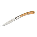 Couteau pliant Fox Knives Brand Italy Elite acier inoxydable N690CO bois d'olivier
