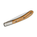 Couteau pliant Fox Knives Brand Italy Elite acier inoxydable N690CO bois d'olivier