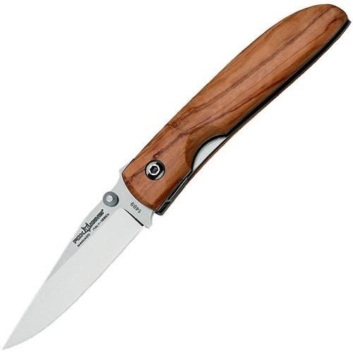 Couteau pliant Fox Knives Brand Italy en acier inoxydable 440C manche en bois d'olivier