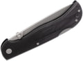 Fox Knives Brand Italy modèle 500 couteau de poche pliant noir en acier inoxydable