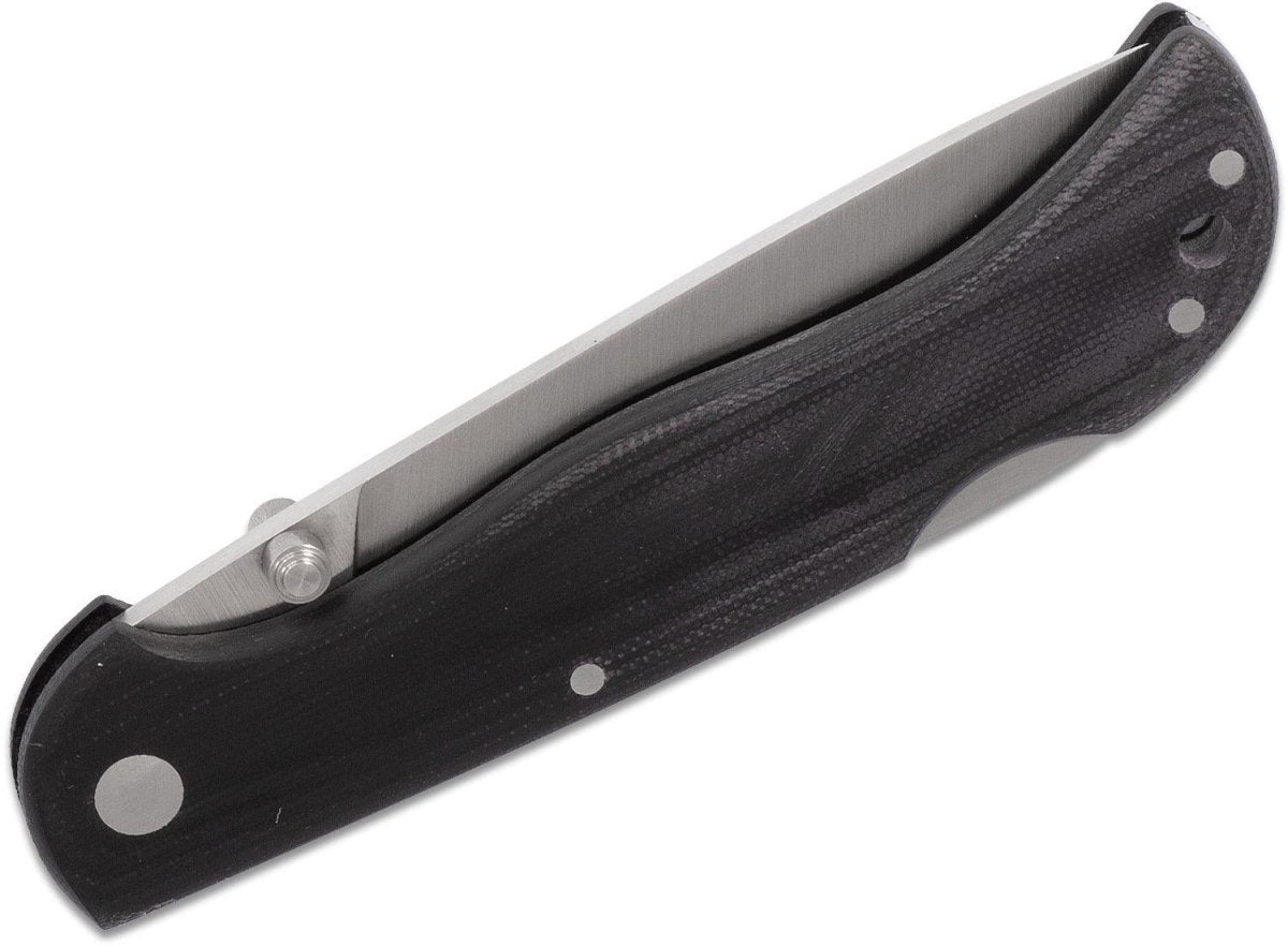 Fox Knives Brand Italy modèle 500 couteau de poche pliant noir en acier inoxydable