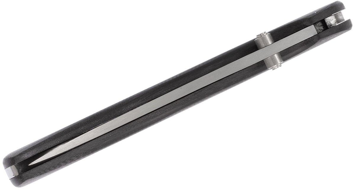 Fox Knives Brand Italy modèle 500 couteau de poche pliant noir en acier inoxydable