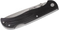 Fox Knives Brand Italy modèle 500 couteau de poche pliant noir en acier inoxydable