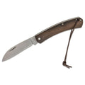 Fox Knives Brand Italy Couteau pliant Sailing en acier inoxydable, manche en bois de ziricote