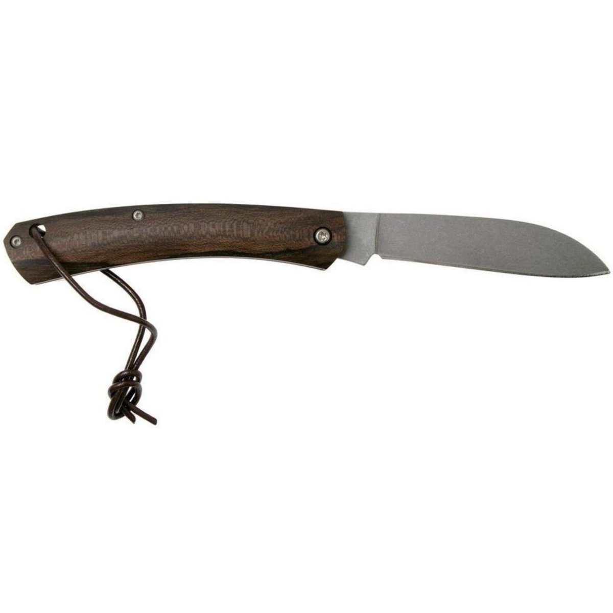 Fox Knives Brand Italy Couteau pliant Sailing en acier inoxydable, manche en bois de ziricote