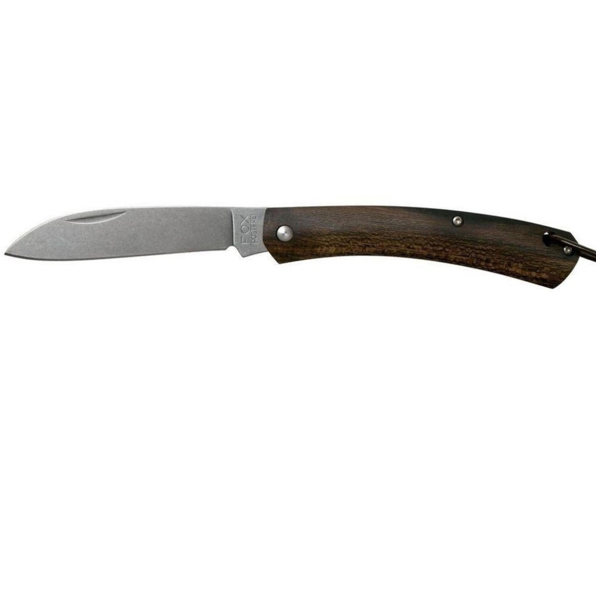 Fox Knives Brand Italy Couteau pliant Sailing en acier inoxydable, manche en bois de ziricote