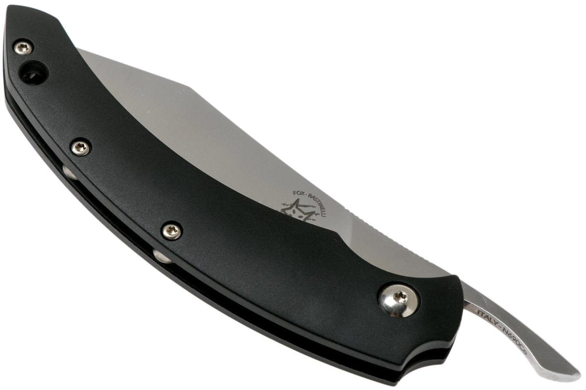 Fox Knives Marque Italie SLIM DRAGOTAC Couteau de poche en acier inoxydable Noir