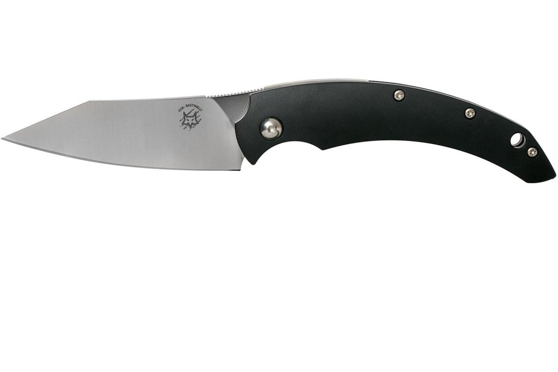 Fox Knives Marque Italie SLIM DRAGOTAC Couteau de poche en acier inoxydable Noir