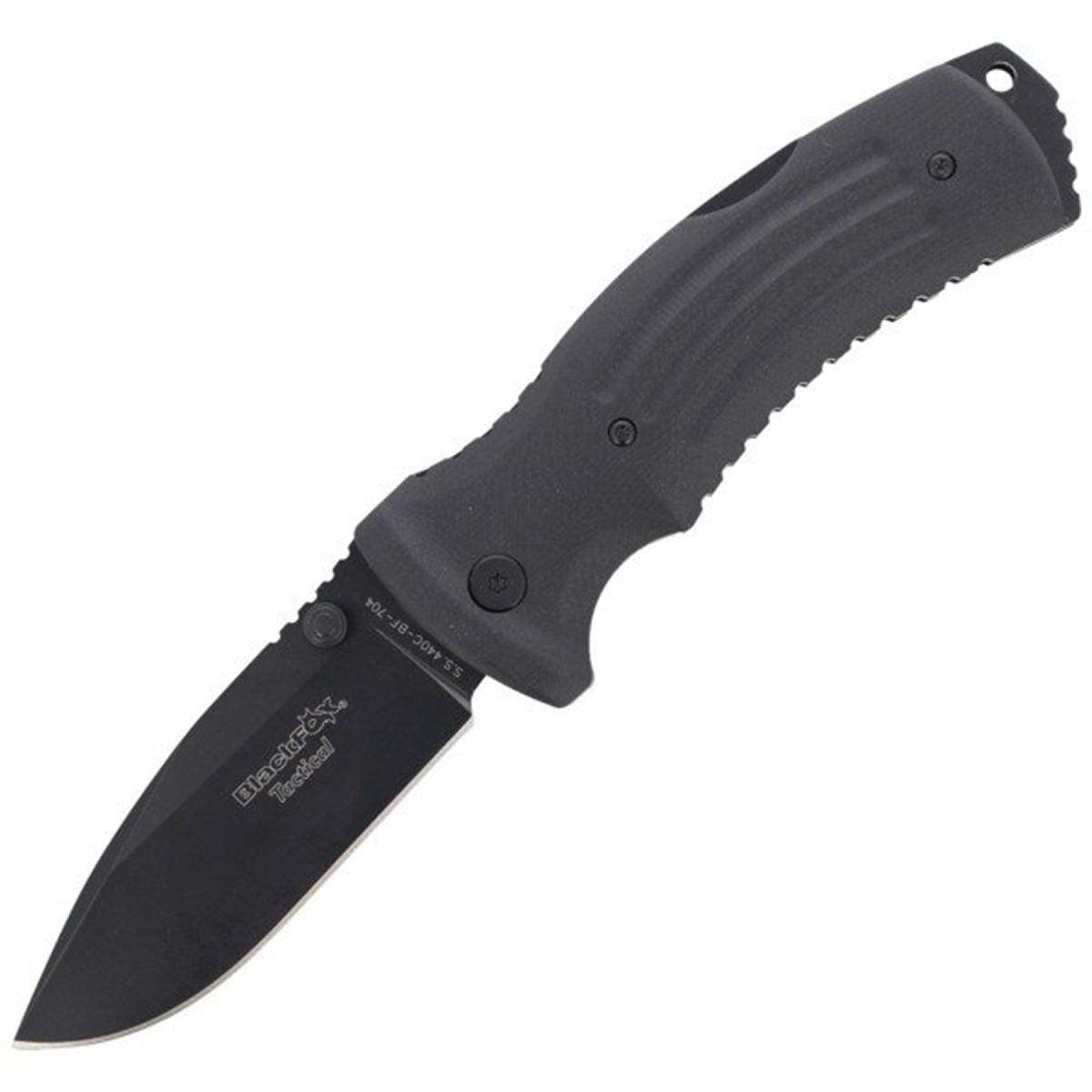 Couteau pliant Fox Knives Brand KUMA manche en acier inoxydable 440 G10 revêtu de titane