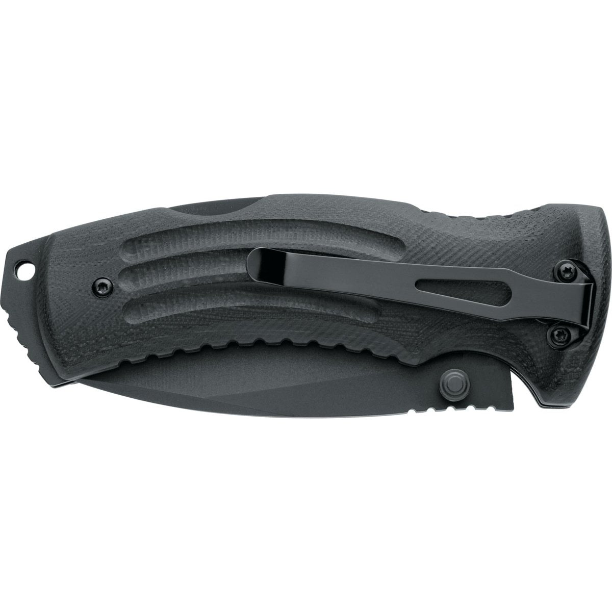 Couteau pliant Fox Knives Brand KUMA manche en acier inoxydable 440 G10 revêtu de titane