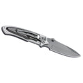 Fox Knives Brand couteau de poche pliant titane enduit 440 inoxydable bois noir