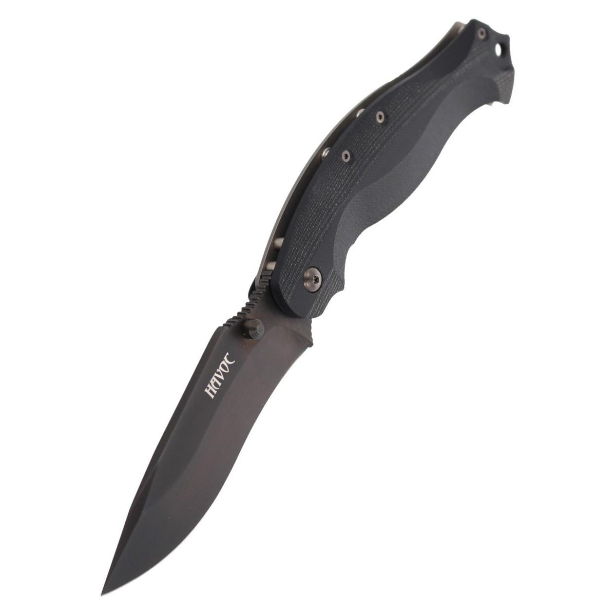 Fox Knives HAVOC couteau pliant lame à point tombant cadre en titane serrure acier N690Co