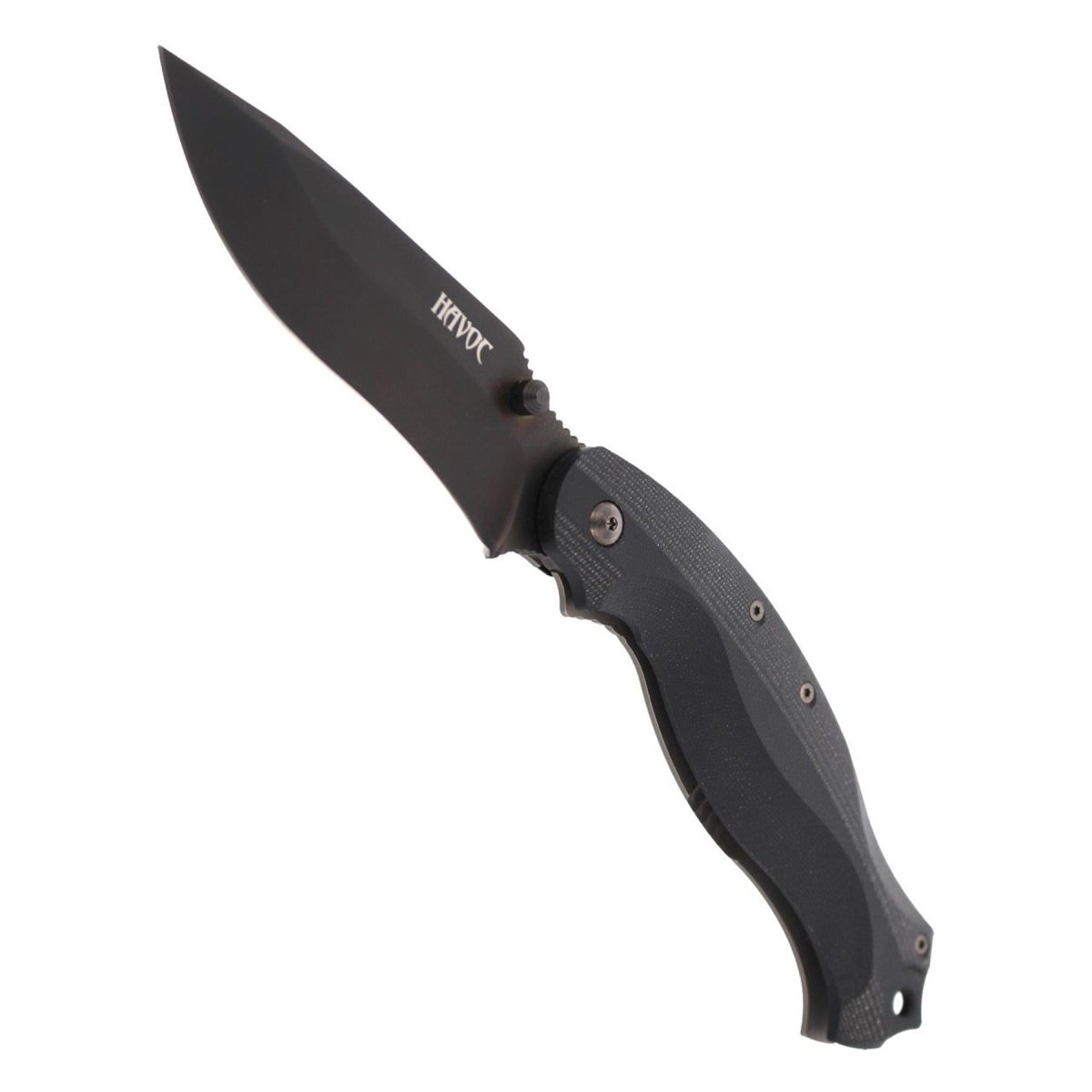 Fox Knives HAVOC couteau pliant lame à point tombant cadre en titane serrure acier N690Co