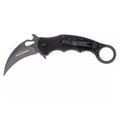 Fox Knives Karambit FX-479 mini couteau pliant lame d'hydroglider noire en acier N690C