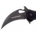 Fox Knives Karambit FX-479 mini couteau pliant lame d'hydroglider noire en acier N690C