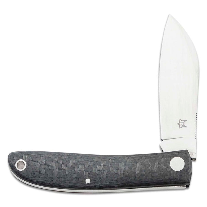 Fox Knives LIVRI Couteau de poche pliant forme Pied de Mouton 61 HRC M390 acier carbone - GoMilitar