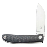 Fox Knives LIVRI Couteau de poche pliant forme Pied de Mouton 61 HRC M390 acier carbone