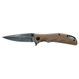 Fox Knives MANDATORY FUN Couteau de poche pliant en acier inoxydable UNI 8Cr13MoV