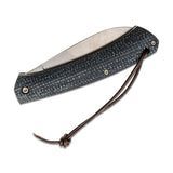 Fox Knives NAUTA couteau de poche compact tactique 420C outil pliant en acier micarta