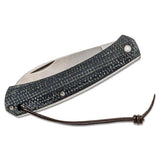 Fox Knives NAUTA couteau de poche compact tactique 420C outil pliant en acier micarta