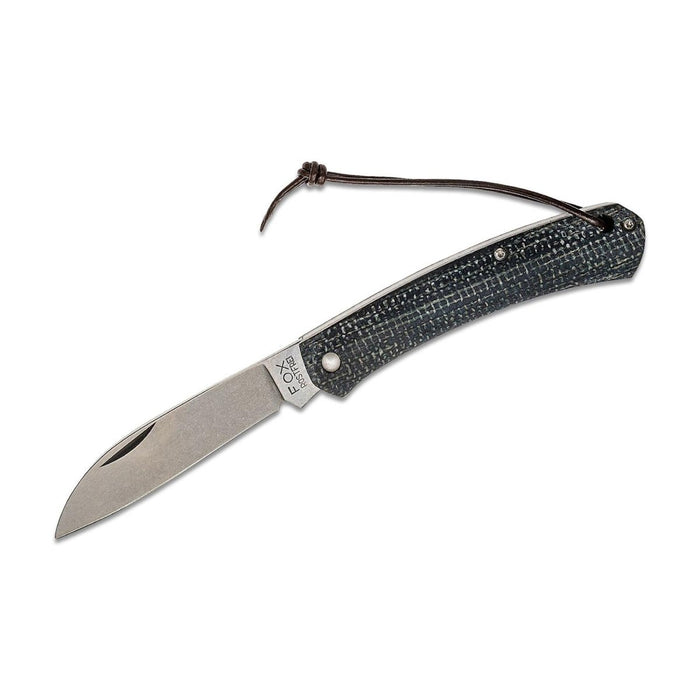 Fox Knives NAUTA couteau de poche compact tactique 420C outil pliant en acier micarta - GoMilitar