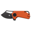 Fox Knives PUCK BF - 761 OR Folding Pocket Knife Stainless Steel D2 Blade - GoMilitar