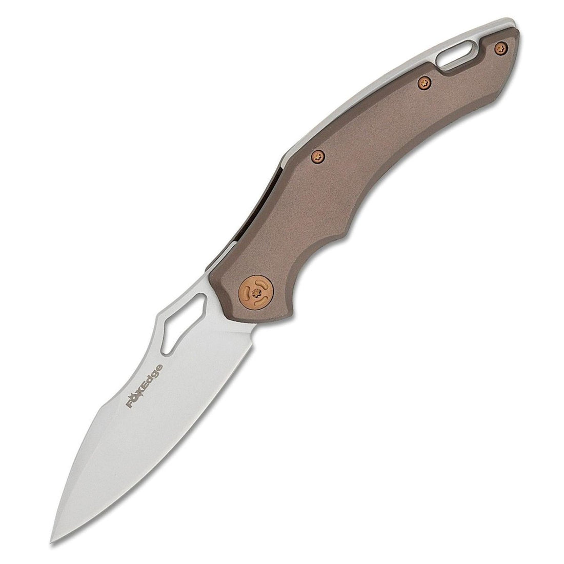 Fox Knives SPARROW Couteau de poche pliant Drop Point Acier inoxydable 9Cr13