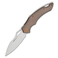 Fox Knives SPARROW Couteau de poche pliant Drop Point Acier inoxydable 9Cr13