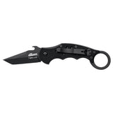 Fox Knives THE DART Tanto Couteau de poche Acier inoxydable N690Co Noir idroglider